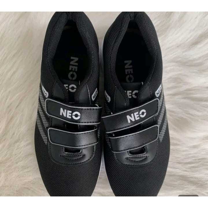 NOE2 SEPATU ANAK SEKOLAH SD SMP UKURAN 33-38 LAKI PEREMPUAN COWOK CEWEK SEPATU KRETEKAN VELCRO FASHI