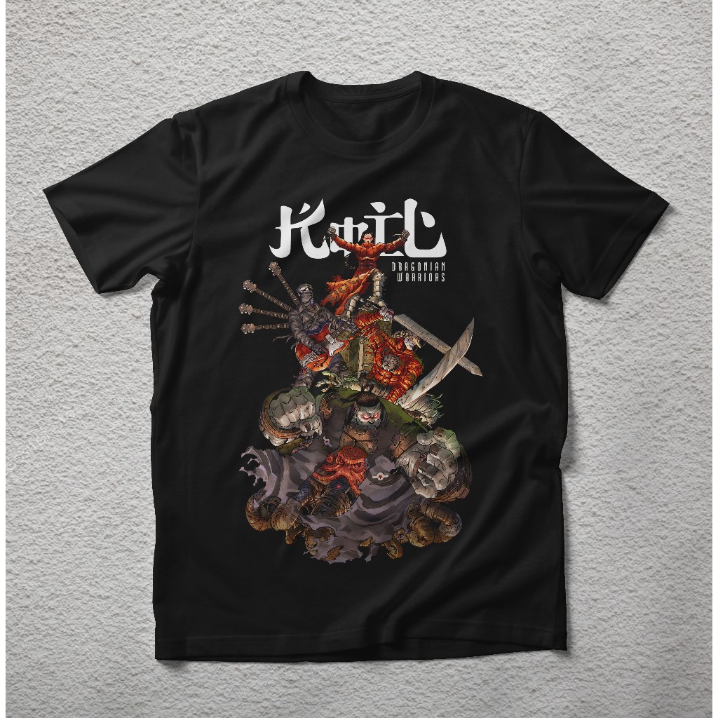 [PROMO] KAOS BAND KOIL DRAGONIAN WARRIORS | Kaos Band Kaos Musik Kaos Koil Premium | T-Shirt Merchan