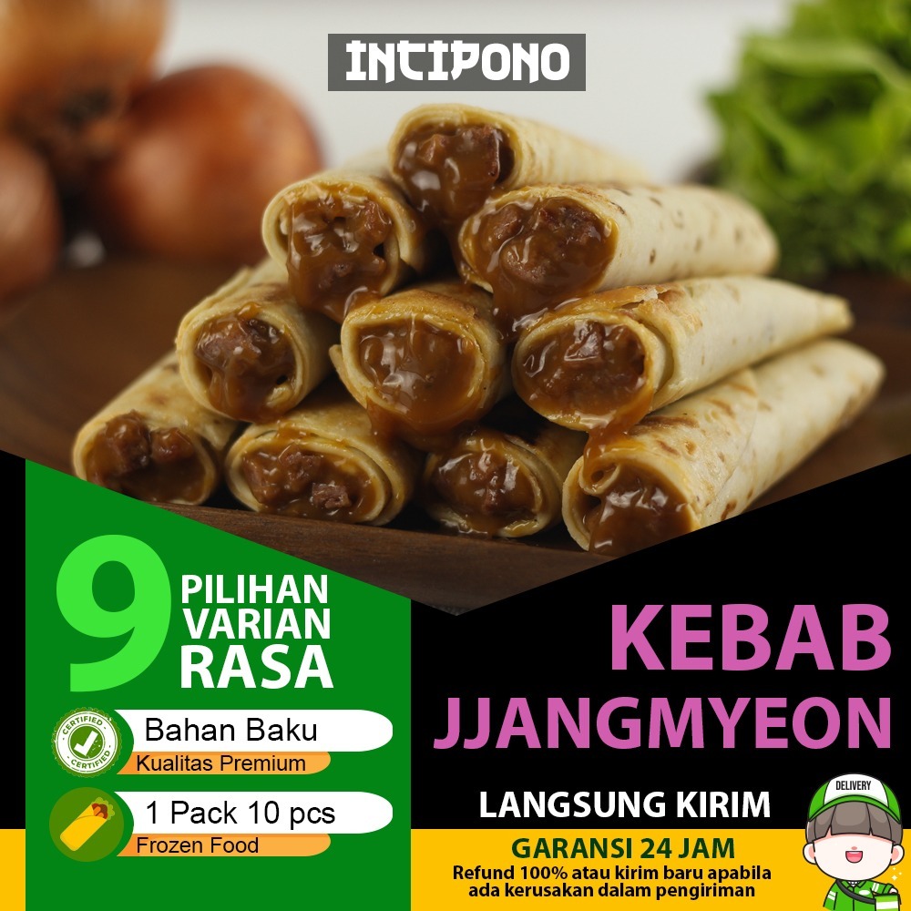 

Incipono Kebab Jjajangmyeon Mini Frozen 1 Pack Isi 10 Pcs Kebab Daging Frozen Food Halal Premium