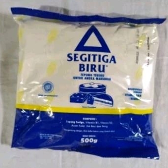 

tepung terigu segitiga biru/terigu segitiga biru ekonomis 500g