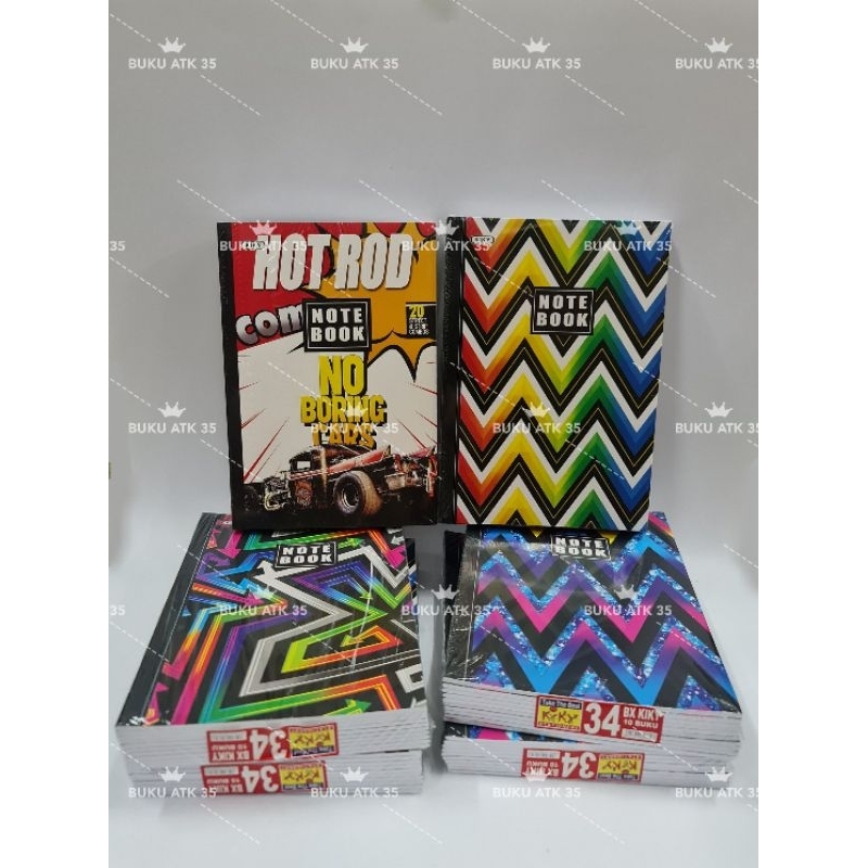 

Buku Tulis MURAH KIKY BOXY isi 34 lembar