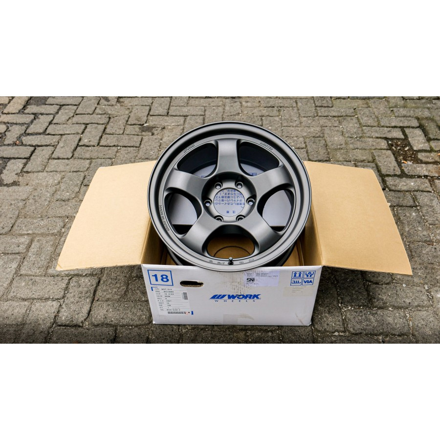 Work Meister S1 3P R18 x 9 ET +18 PCD 6x139 Fit On Fortuner VRZ, All New Pajero Sport, Toyota Hilux