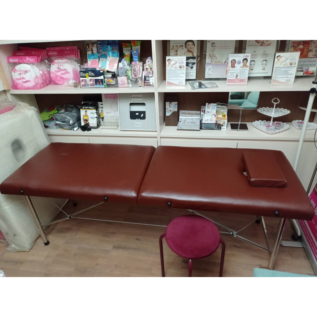 BED FACIAL PORTABLE LIPAT KLINIK KECANTIKAN/SALON/SPA TIPE ALAINA