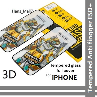 MYACC !! GLASS ROBOT ANTI ESD++ dust proof - CLEAR IPHONE 15 14 13 12 11 Pro Promax Pro Max Plus Min
