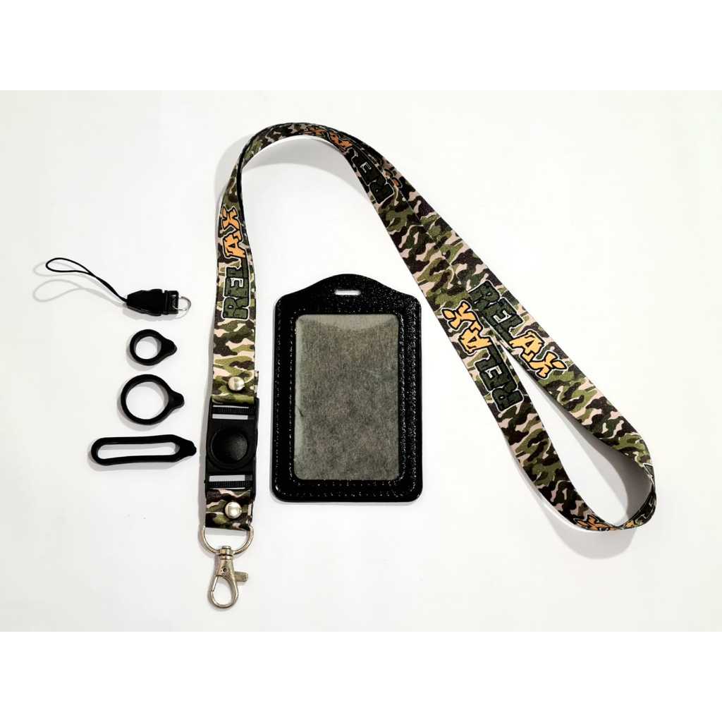 

Pancawarna - Cetak Lanyard RELAX PREMIUM | custom logo | print lanyard - gantungan hp - holder - yoyo logo