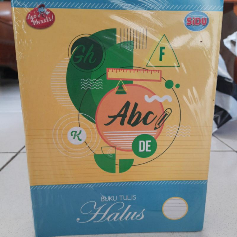 

(1PCS) BUKU TULIS HALUS SIDU/SINAR DUNIA/1PCS BUKU ISI 38 LEMBAR