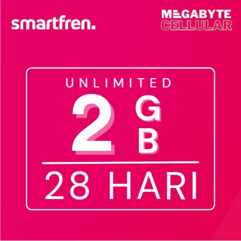 Paket Data SMARTFREN UNLIMITED 2 GB 28 HARI