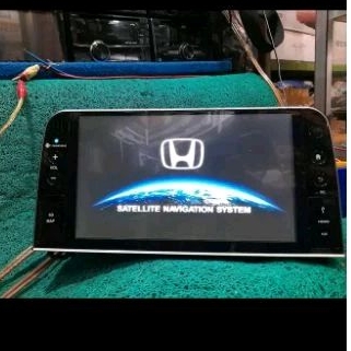 head unit standar Honda CRV turbo