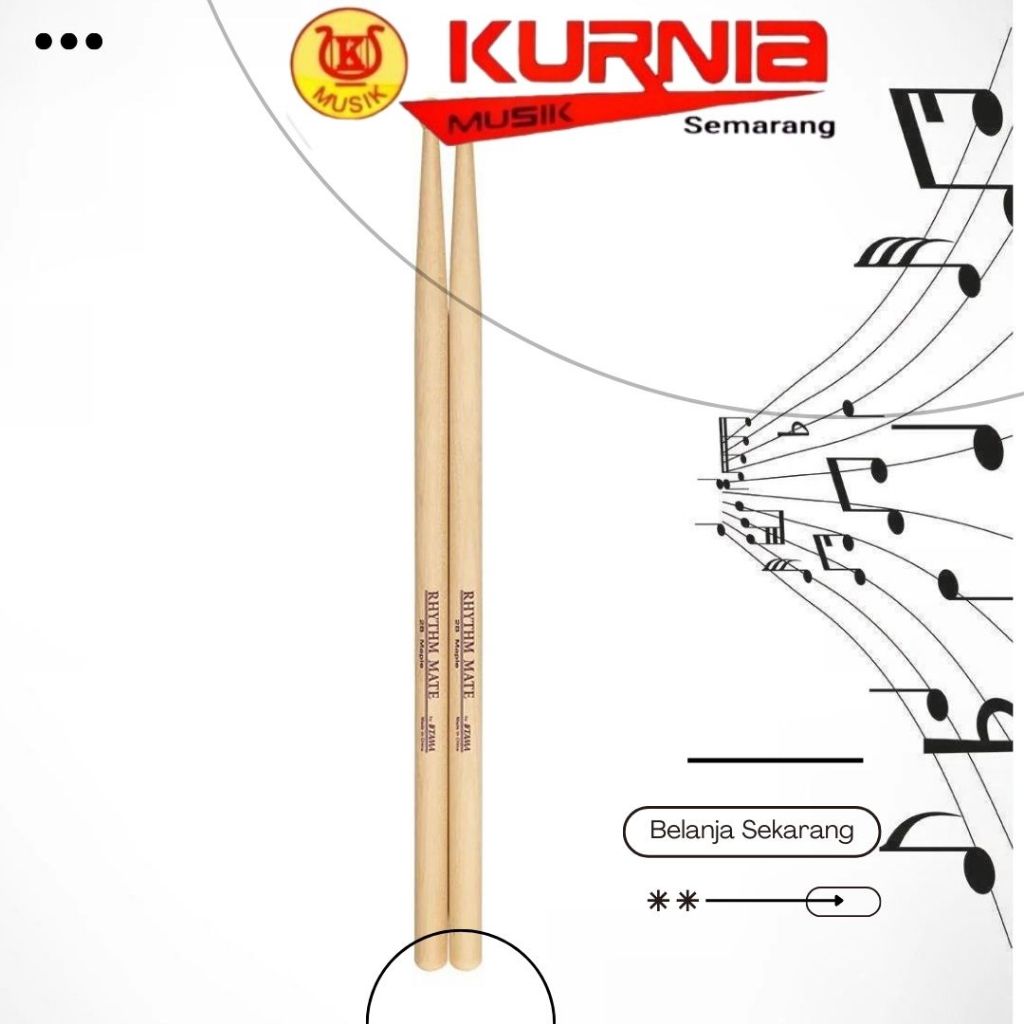 TAMA MRM2B / MRM 2B / MRM-2B Rhythm Mate Maple Drum Stick