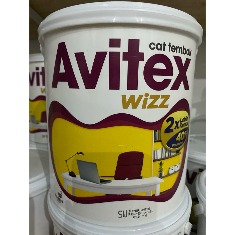 Cat Tembok Avitex Wizz 5kg