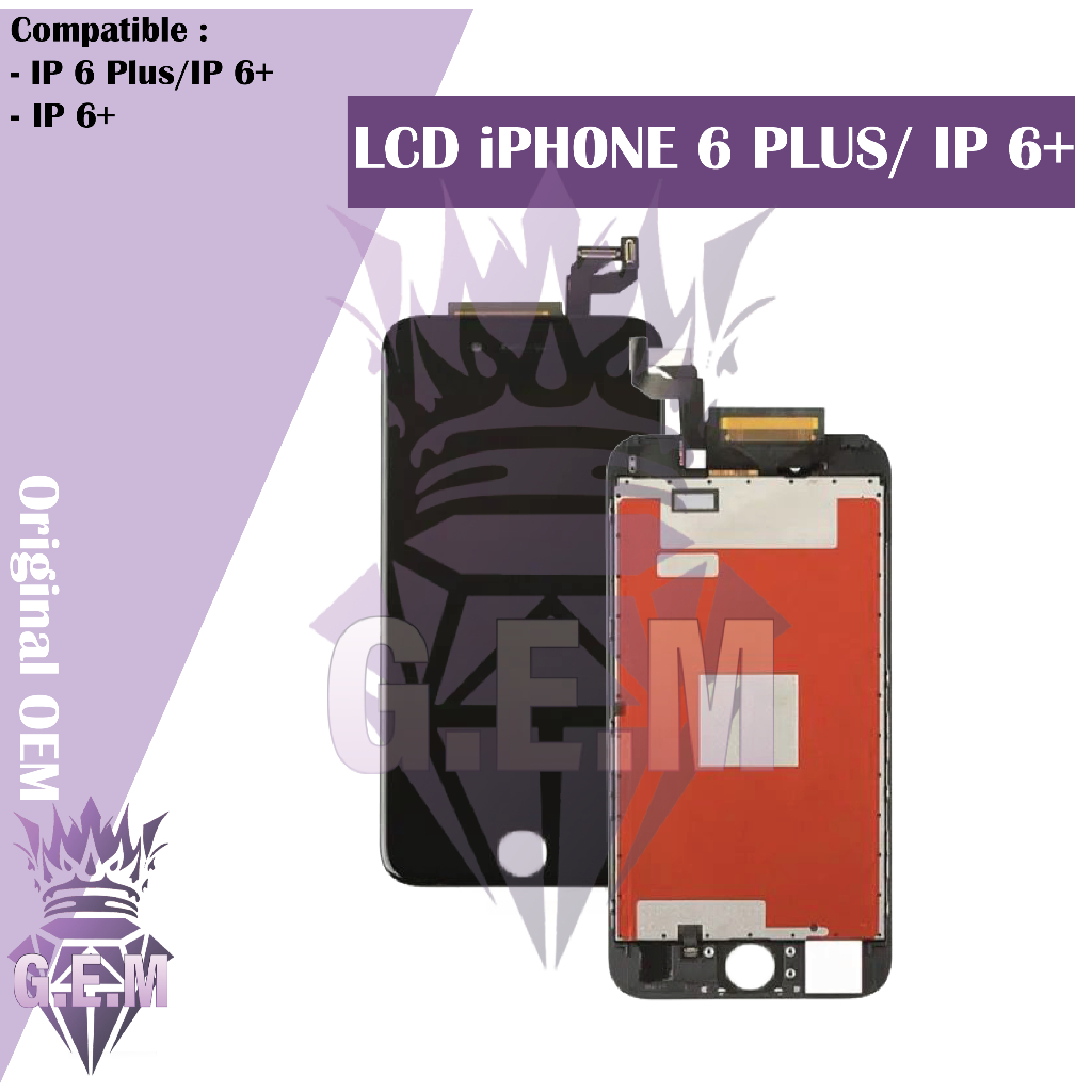 LCD TOUCHSCREEN IP 6 / IP 6G / IP 6S / IP 6 PLUS / IP 6+ FULLSET COMPLETE FULL HD+ ORIGINAL