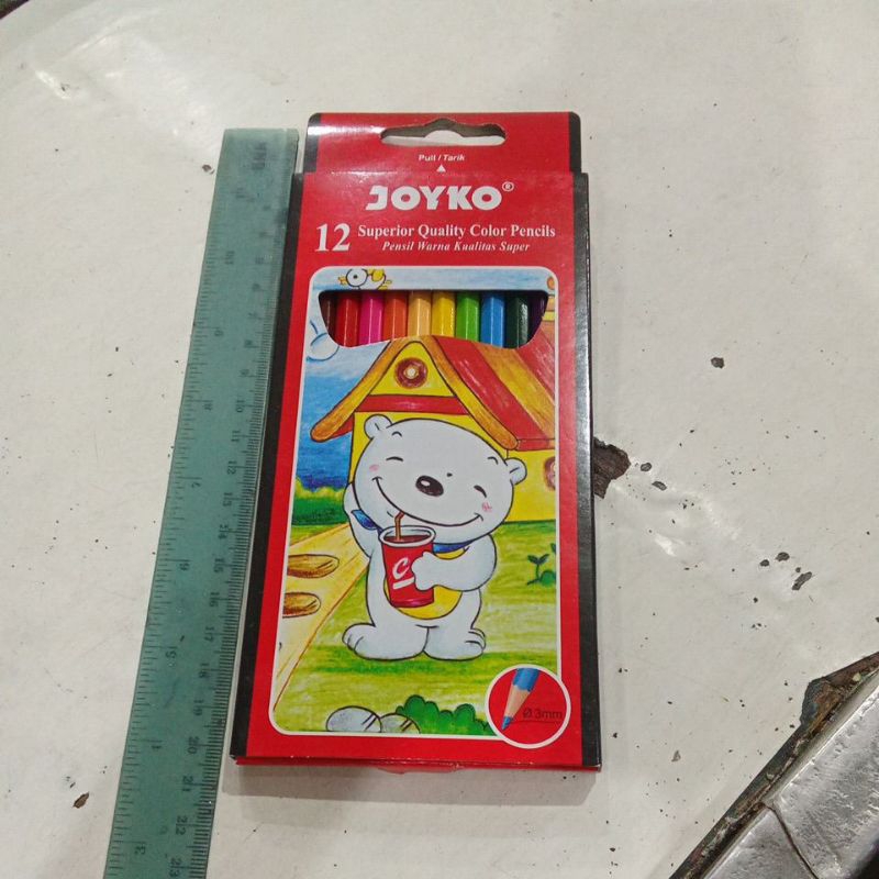 

Joyko pensil warna panjang