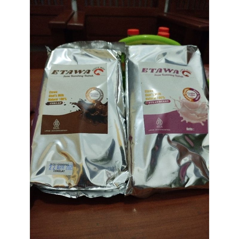 

Susu Kambing Etawa Premium Coklat Stroberi