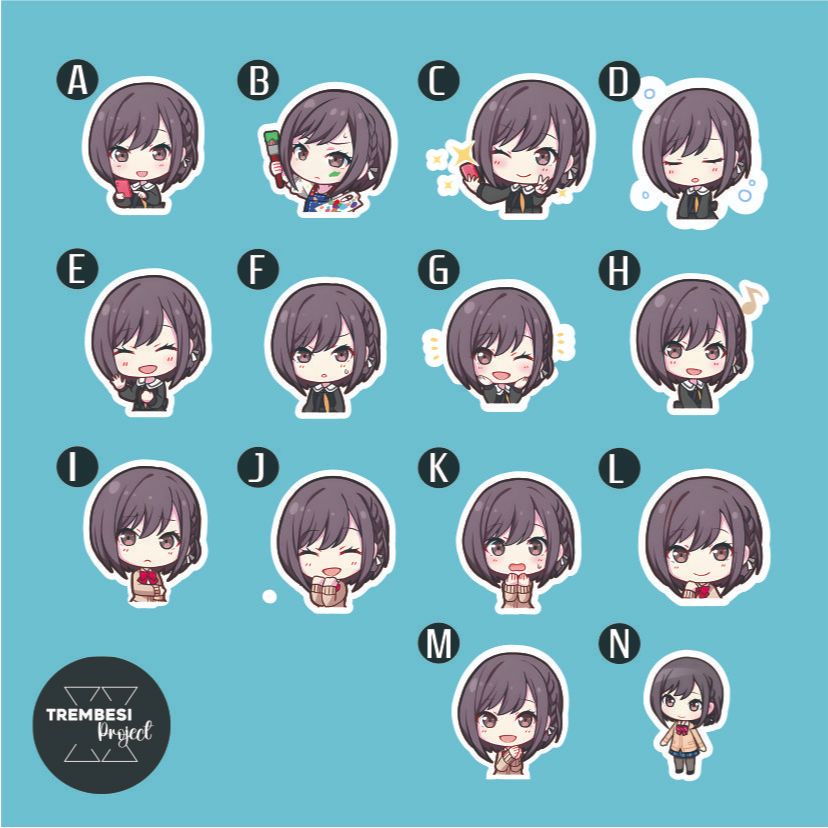 

STIKER ENA PROJECT SEKAI | STIKER VINYL ANIME MANGA WAIFU GAME FINISHING GLOSSY DOFF