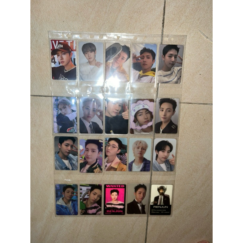 OFFICIAL PC BINDER POLAROID NCT 127 DREAM WAYV SG24 NCT HOME RENJUN  MARK WINWIN HAECHAN JUNGWOO TAE