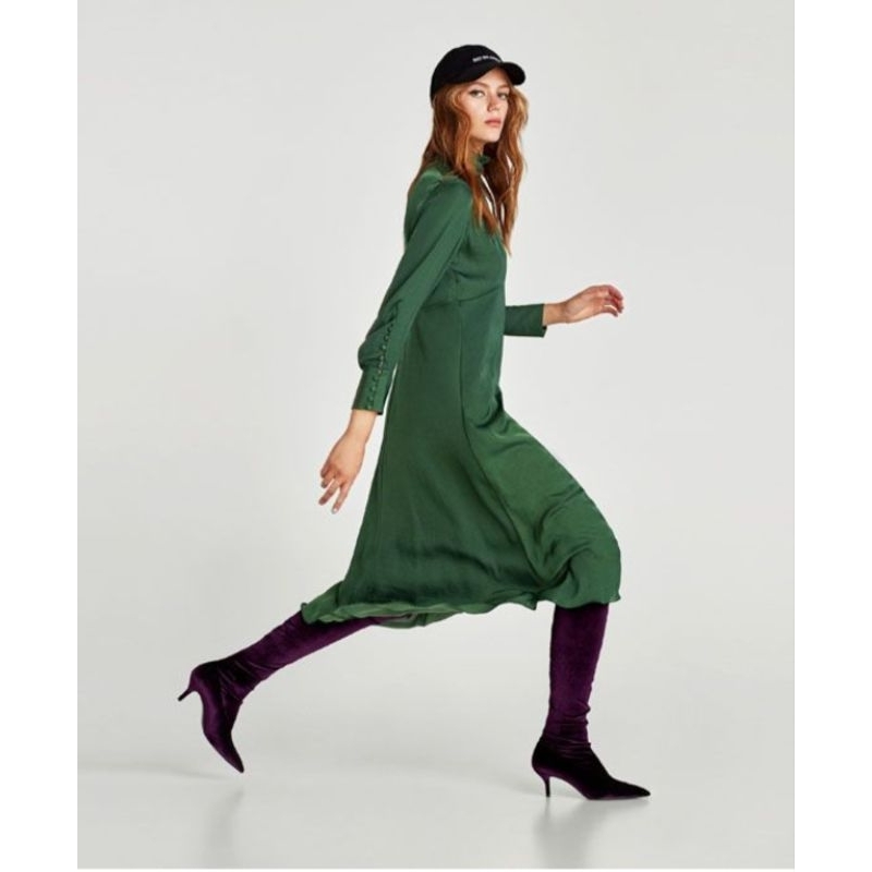 Zara original Long sleeves Dress Premium Mewah banget