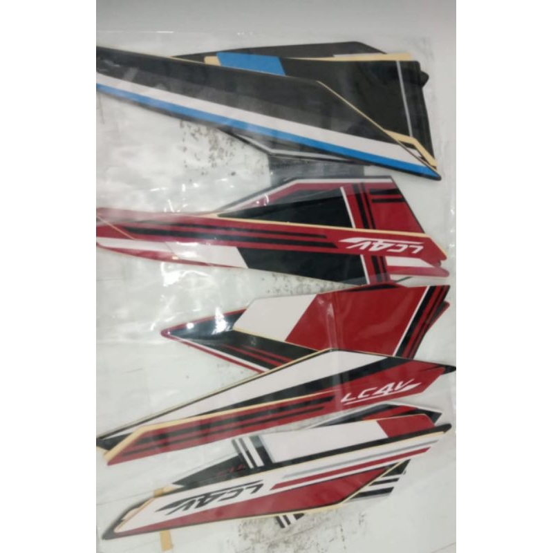 striping motor / les tangki Yamaha Vixion advance 2015
