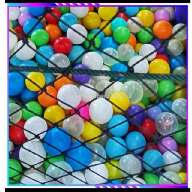 Jaring mandi bola playground premium tebal murah