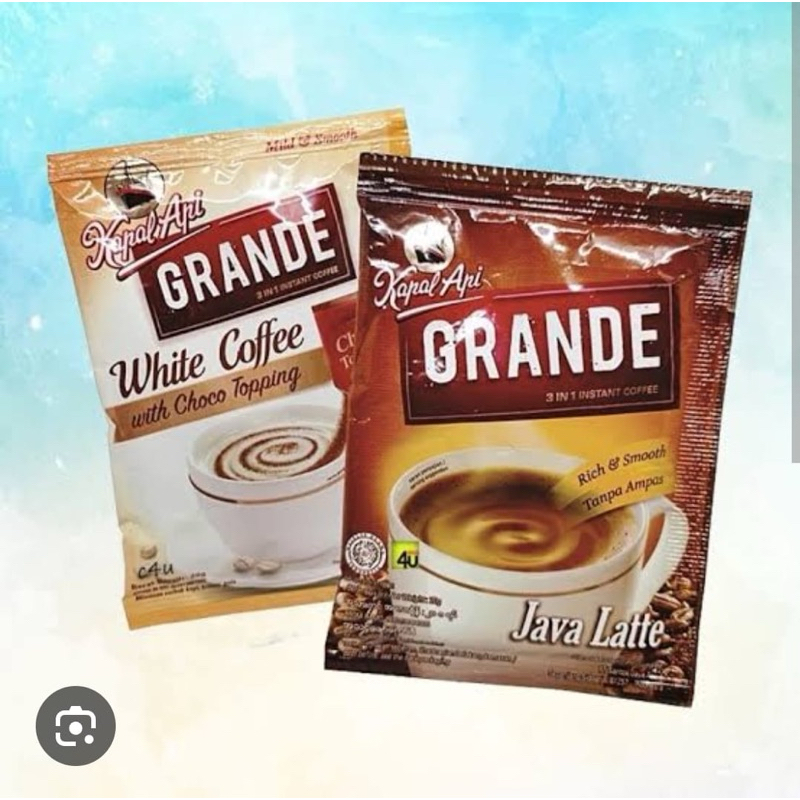

Kapal api Grande 3in1 10X20gram renteng