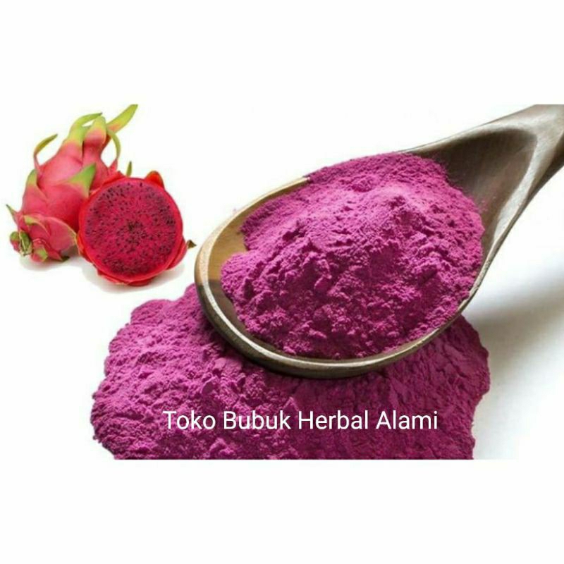 

TEPUNG KULIT BUAH NAGA BUBUK / PITAYA PELL POWDER 500gram