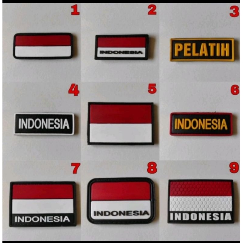 Patch Rubber TNI/Rubber patch TNI
