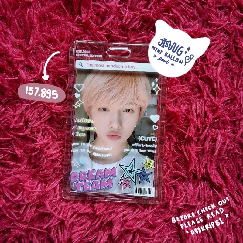 Jisung Mini Ballon Booked