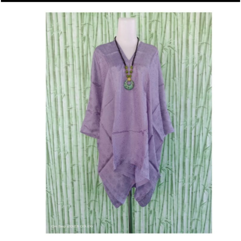 Kaftan viscose polos tunik Aruna terbaru