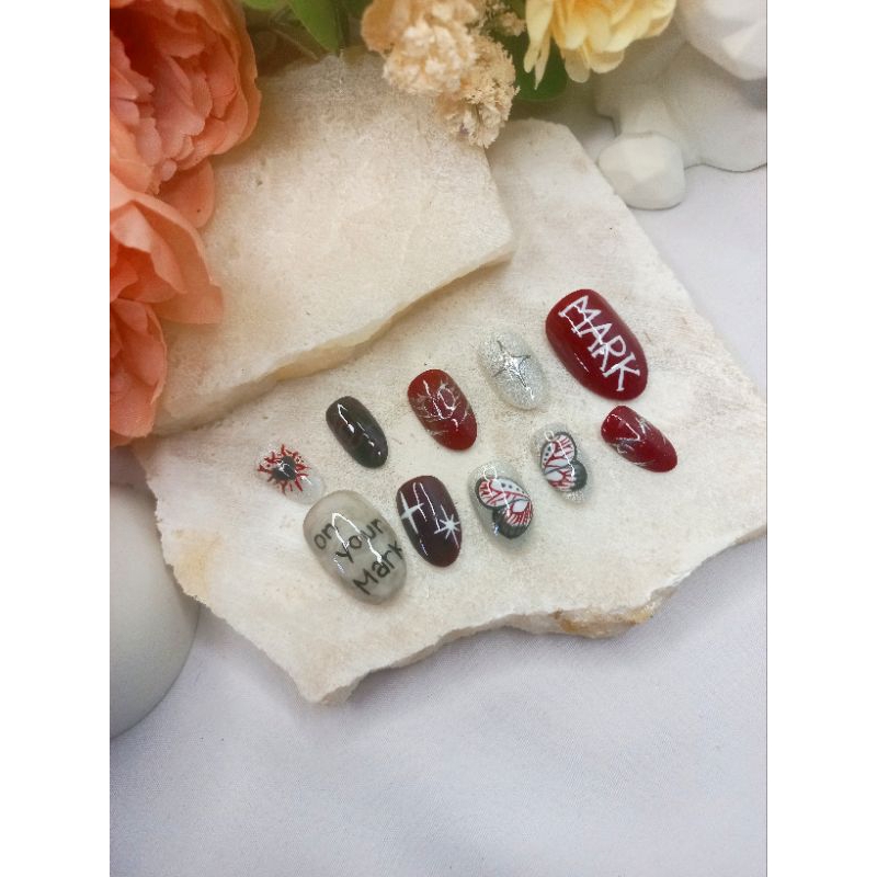 Custom Press On Nails NCT Mark