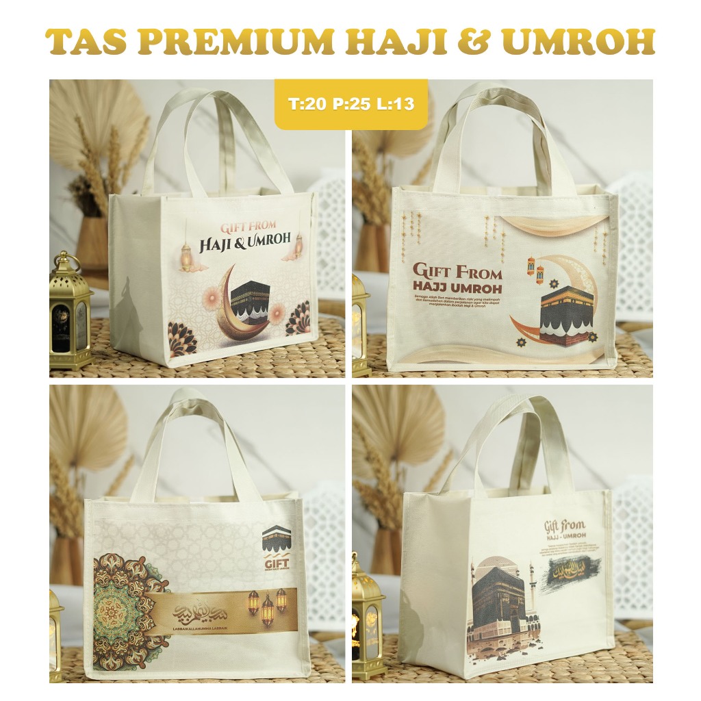 

Tas Oleh Oleh Haji dan Umroh Bahan Polyester Premium Ready Stock