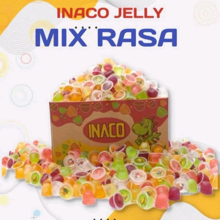 

Dijual kakak inaco jelly 1kg dan inaco ember snack anak lebaran