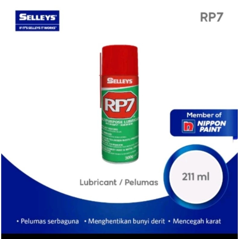 SELLEYS RP7/Pelumas Serbaguna/Cairan pembersih Karat