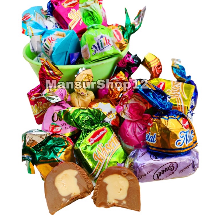 

Keren abis Coklat Arab Mix Camilan Khas Turkey 1kg