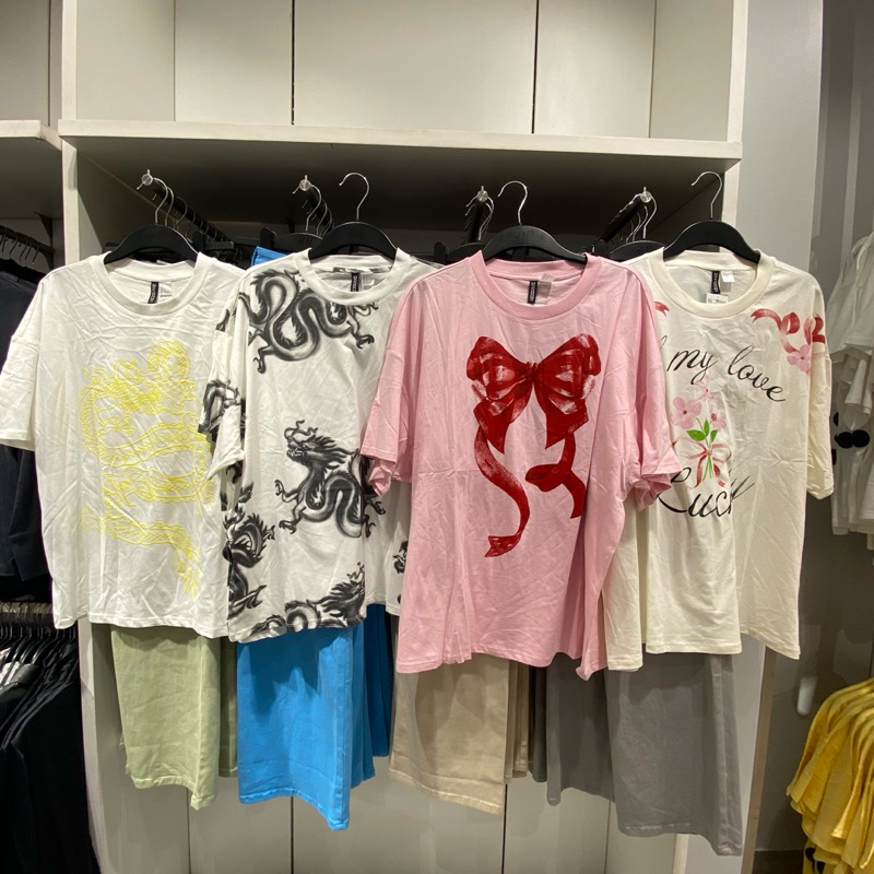 Oversize Kaos H&M Original Store