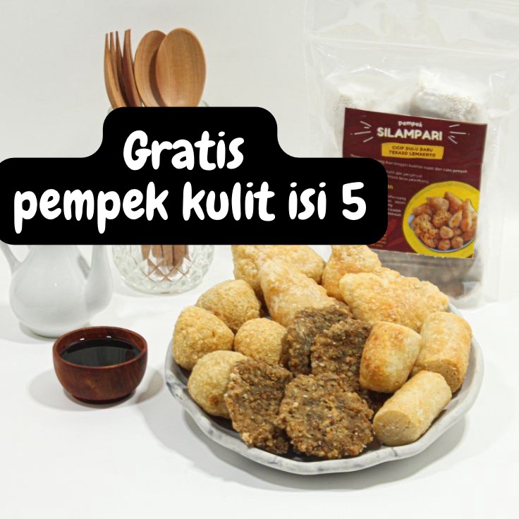 

Stock baru PEMPEK PALEMBANG ASLI IKAN ISI 2 PCS FREE PEMPEK KULIT ISI 5 PEMPEK PALEMBANG ASLI