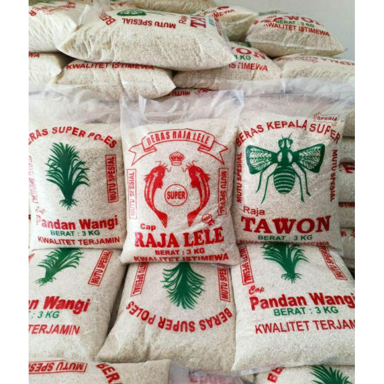 

Top Product BERAS KEMASAN 3 KG READY BANYAK