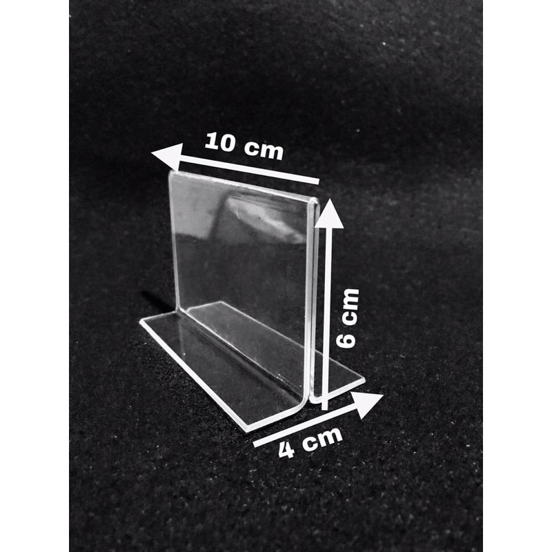 

nomer meja akrilik 6cm x 10cm model T landscape