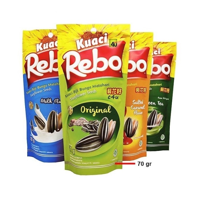 

Diskon Heboh Kuaci Rebo 14gram kuacirebo 14 Kuaci bunga matahari 14gr HALAL