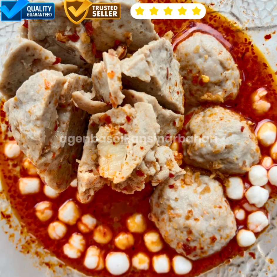 

Buy here BAKSO BASO IKAN SINAR BAHARI BANDUNG Kemasan Ekonomis Bakso Ikan Jumbo Isi Tetelan