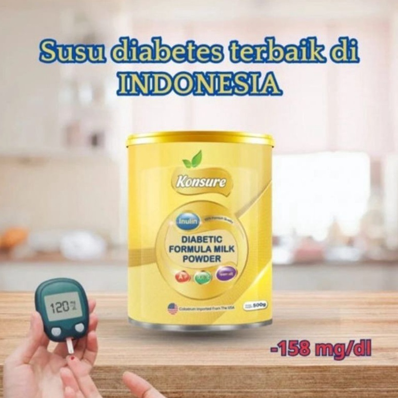 

See Here 15 Kaleng KONSURE 1 Asli Import Susu Konsure Susu Atasi Sakit Diabetes