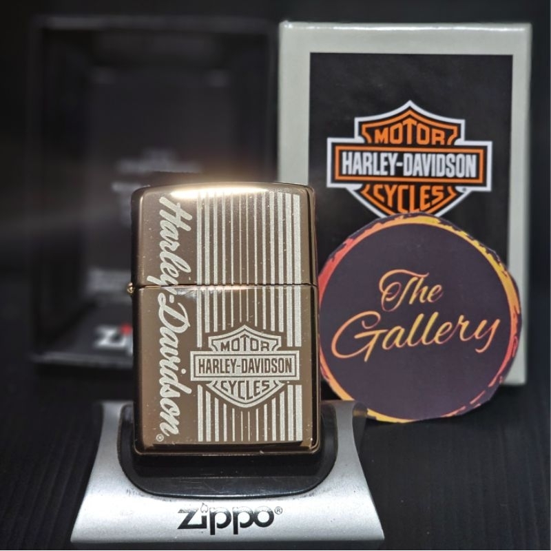 48992 ORIGINAL ZIPPO HARLEY DAVIDSON LOGO