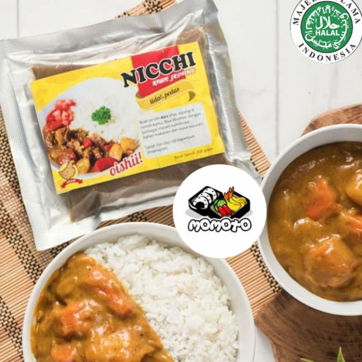 

Siap Kirim NICCHI Golden Curry HALAL Bumbu Kare ala Jepang Sapi Ayam bisa untuk MPASI anak bkn House SB