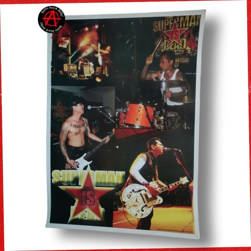 POSTER - SUPERMAN IS DEAD (Ukuran Jumbo) PUNK