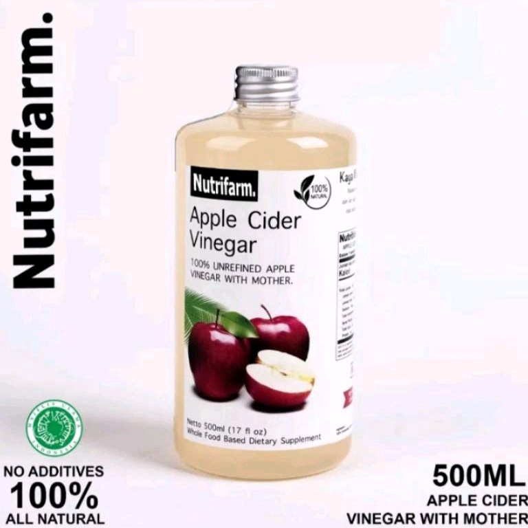 

Instan CUKA APEL ORIGINAL 5ML APPLE CIDER VINEGAR CUKA SARI