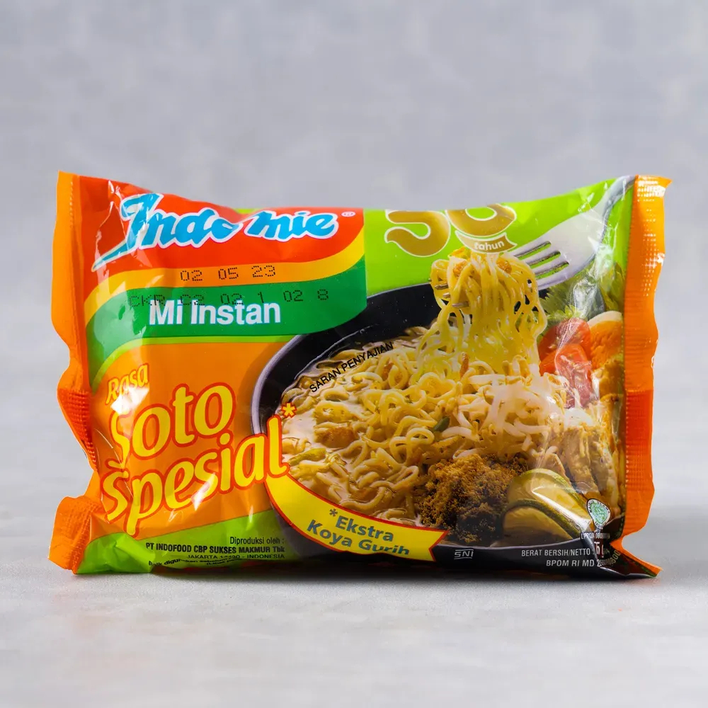 

Mie instan Indomie Soto Spesial 75gram