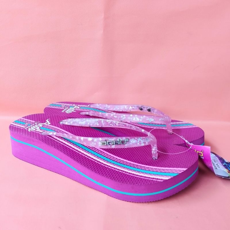 SANDAL ANDO CARDIGAN - SANDAL ANDO WANITA JINJIT MODEL WEDGES