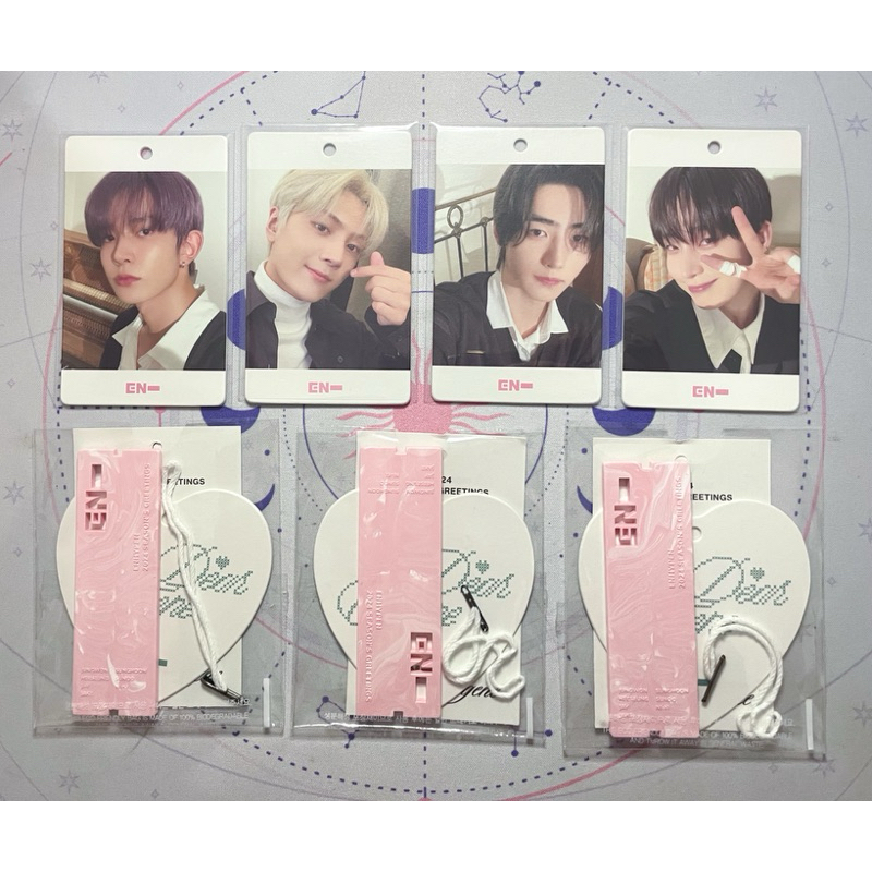 ENHYPEN Season’s Greetings 2024 SG24 Paper Charm PC Heeseung Jay Sunoo