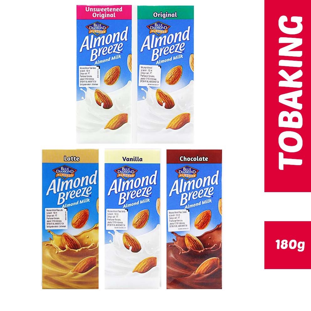 

Laku Keras Almond Breeze Blue Diamond 18gr Almond Milk Original Vanilla Chocolate Latte Unsweetened