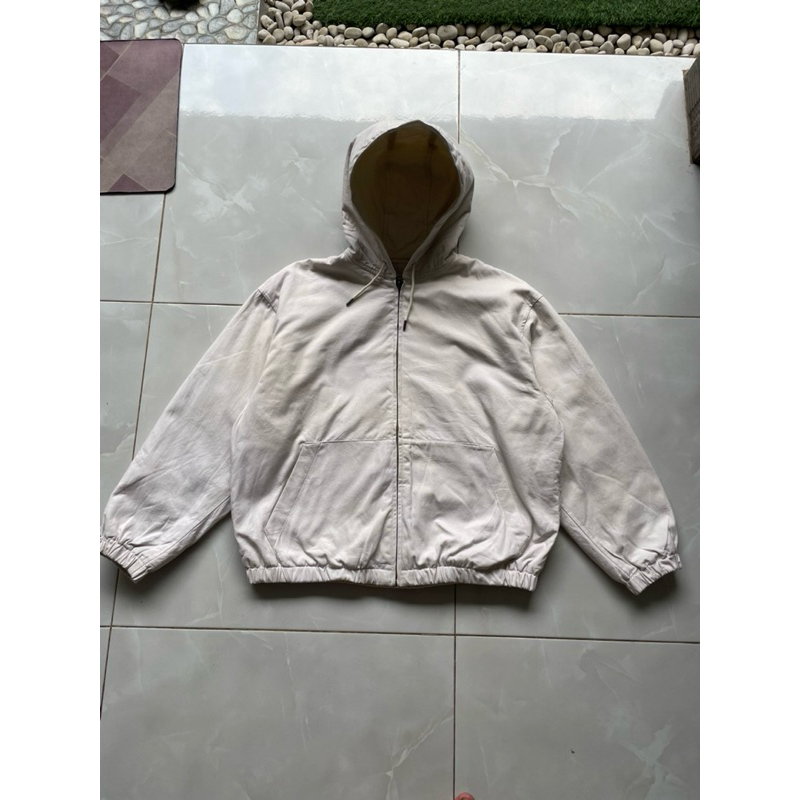 jaket uniiclo duck canvas look like curhartt