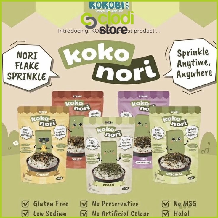 

Paket Hemat KOKO NORI Abon Rumput Laut Tabur Seaweed Flake Snack Cemilan Sehat Anak Cemilan Anak Sehat Abefood Abe Food