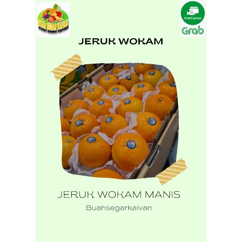 

jeruk wokam / jeruk manis non biji